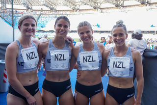 World University Games 4x100 Relay Sprint into Bronze