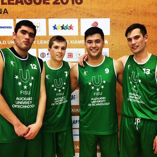AUT and UoA 3x3 Basketball teams return from China