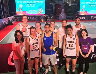 Lincoln University at the World 3x3 University League