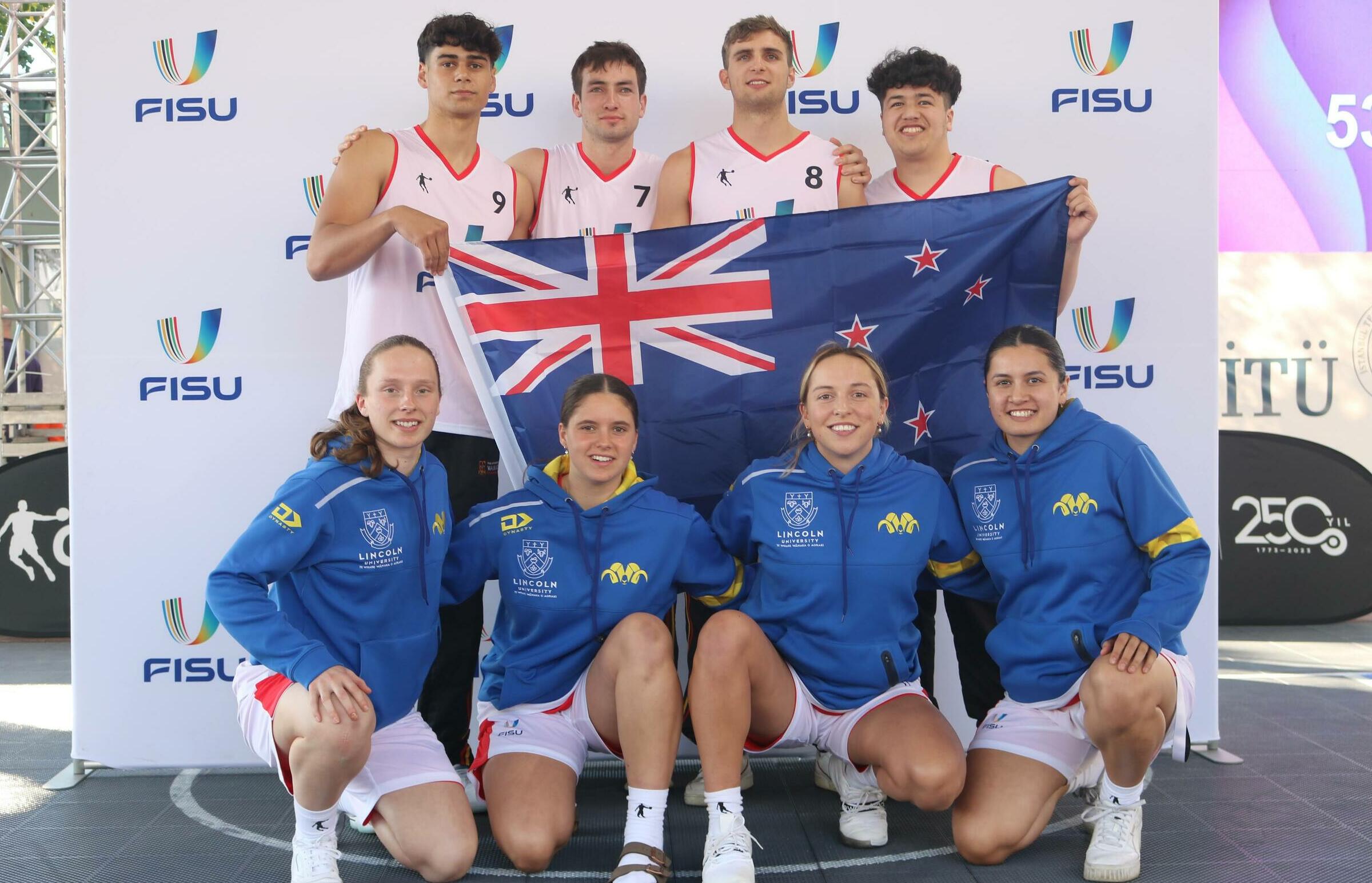 New Zealand teams impress at the 2022 FISU 3x3 University World Cup