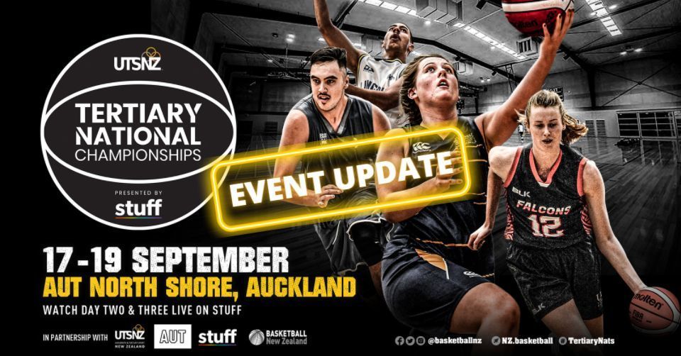 Cancelled: 2021 Tertiary National Championships presented by Stuff