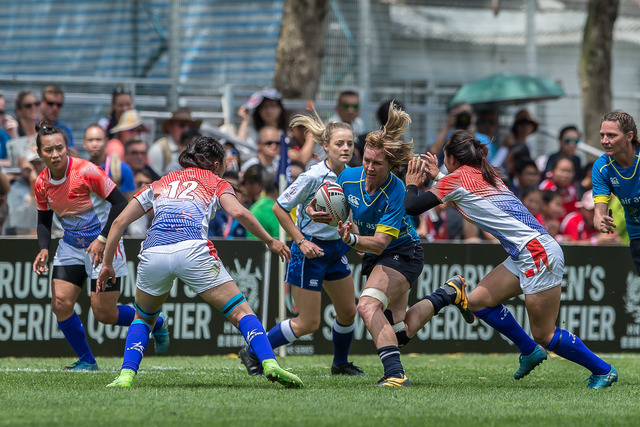 Lauren Jenner at Hong Kong 7s Qualifiers April, 2018