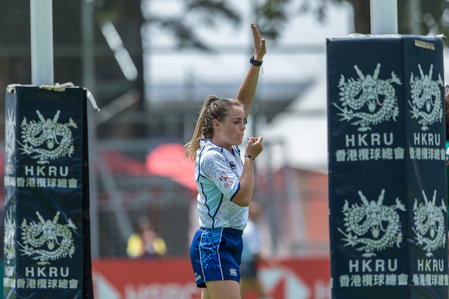 Lauren Jenner at Hong Kong 7s Qualifiers April, 2018