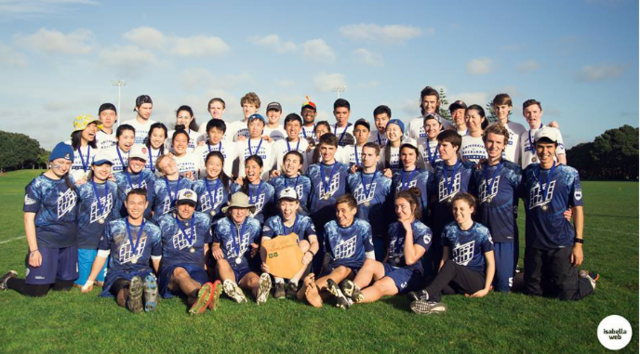 University of Auckland Crowned University Ultimate Frisbee Champions