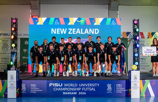 New Zealand Men Finish 10th at FISU World University Futsal Championship