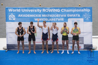 Mens pair take silver at World University Championships